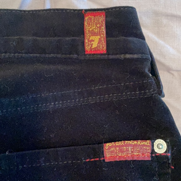 7 for all mankind velvet flare jeans - Picture 6 of 6